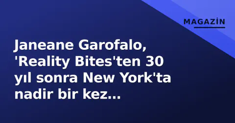 Janeane Garofalo, 'Reality Bites'ten 30 yıl sonra New York'ta nadir bir kez görüntülendi