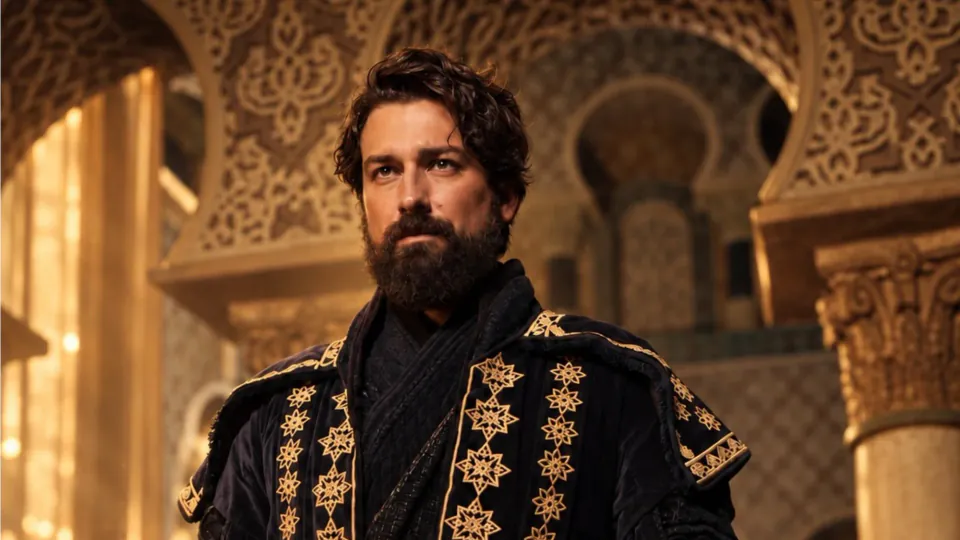 Alp Navruz 'Altın Çağ: Nizamülmülk' dizisinde Sultan Melikşah olarak ilk kez görüntülendi görseli