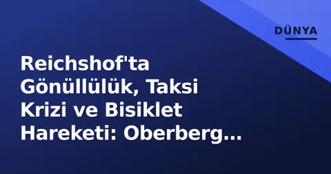Reichshof'ta Gönüllülük, Taksi Krizi ve Bisiklet Hareketi: Oberberg Gündemine Üç Yeni Damga