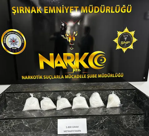 Şırnak'ta Tırda 5 Kilo 800 Gram Sentetik Uyuşturucu Ele Geçirildi