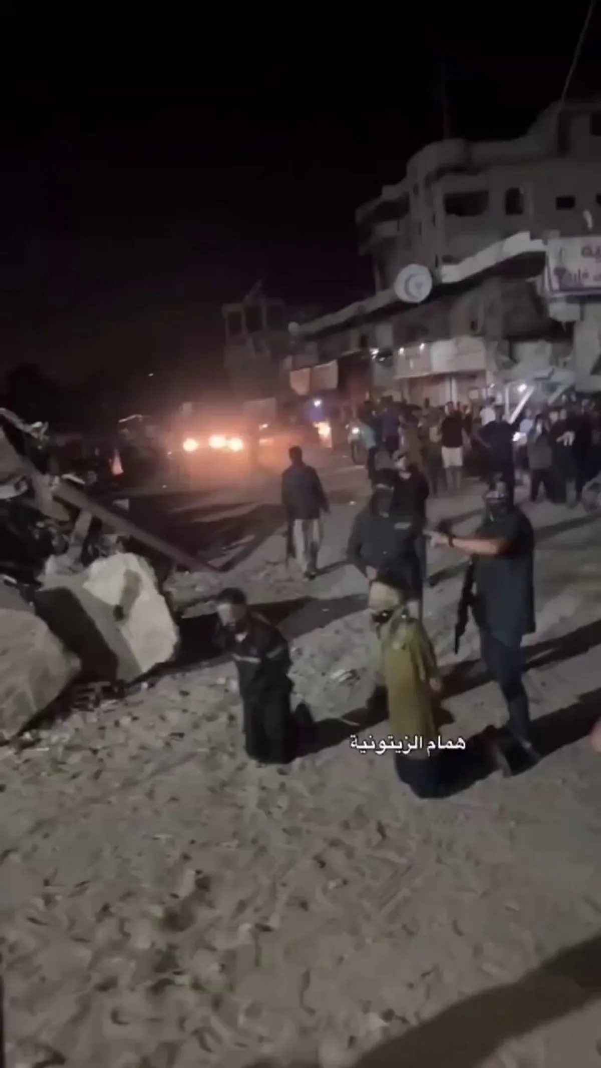 Hamas, Yardım Çalılığı İddiasıyla 3 Kişiyi İnfaz Etti Hamas, Yardım Çalılığı İddiasıyla 3 Kişiyi İnfaz Etti