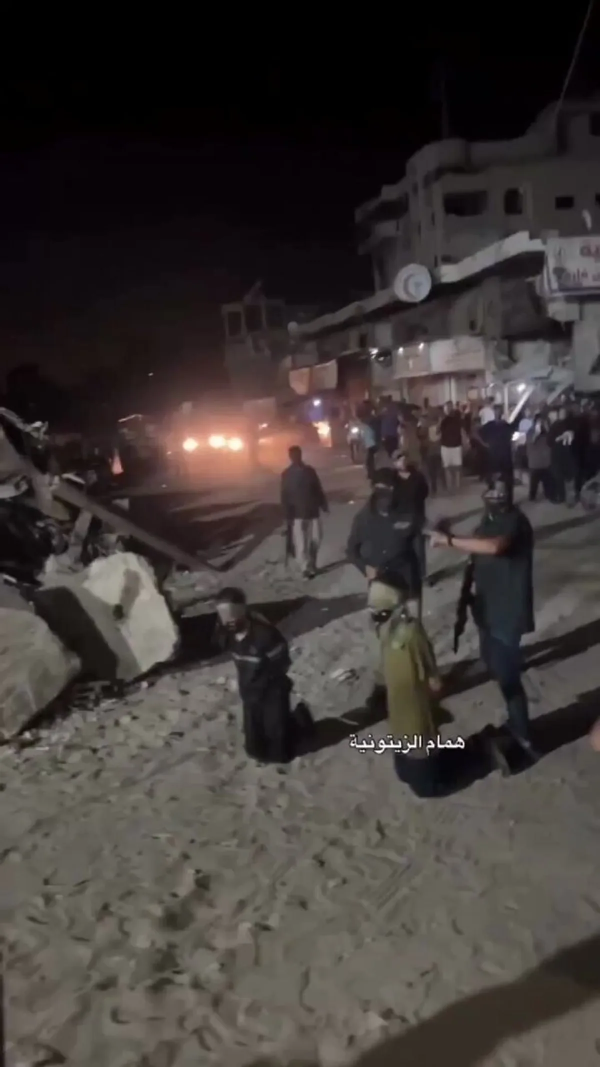 Hamas, Yardımları Çalayan Ajanları İnfaz Etti Hamas, Yardımları Çalayan Ajanları İnfaz Etti