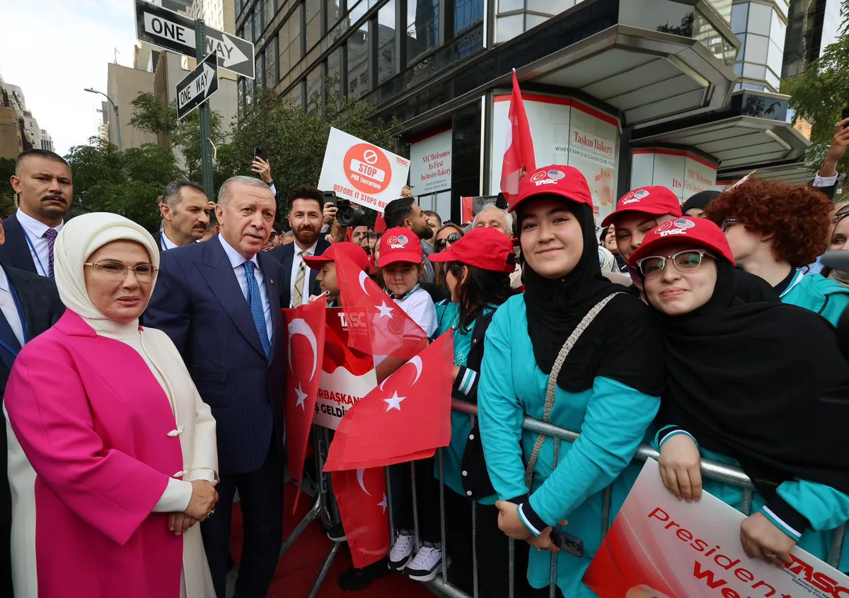Cumhurbaşkanı Erdoğan, BM 80. Genel Kurulu İçin New York'ta Cumhurbaşkanı Erdoğan, BM 80. Genel Kurulu İçin New York'ta