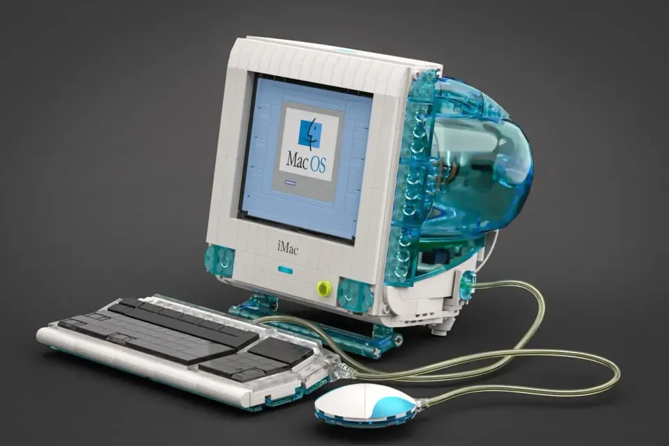 LEGO'dan Apple Sürprizi: İkonik Bondi Blue iMac G3 Seti Geliyor görseli