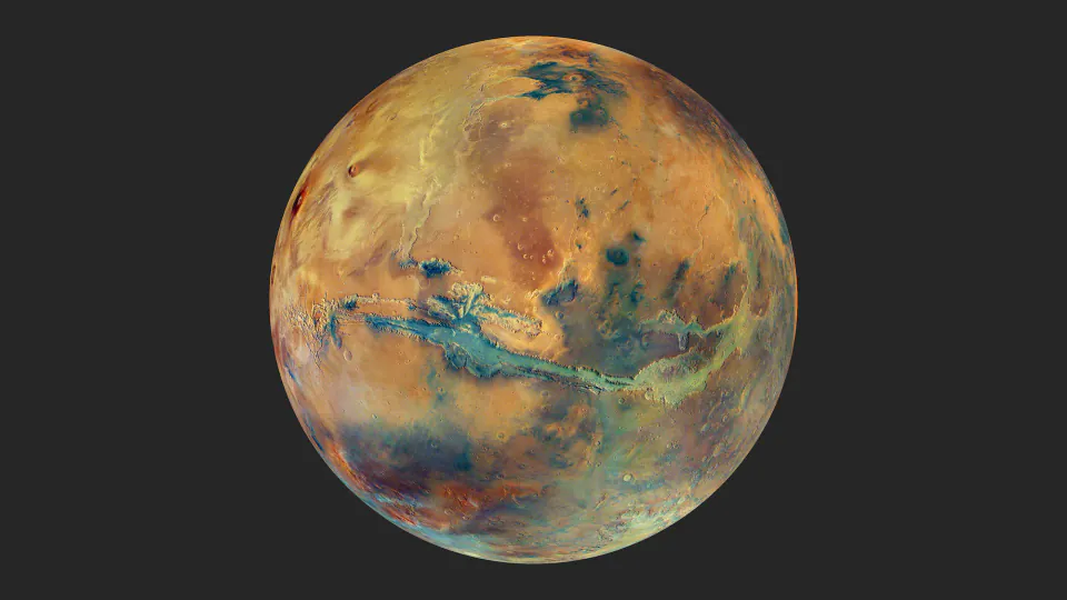 Mars'ta Yeni Dönem: Gezegenin Topografik Haritası ve Dijital İkiz Teknolojileri görseli