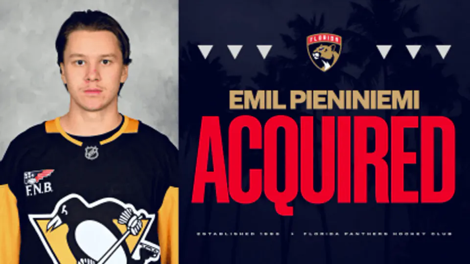 Florida Panthers'tan Stratejik Hamle: Genç Savunmacı Emil Pieniniemi Transfer Edildi görseli