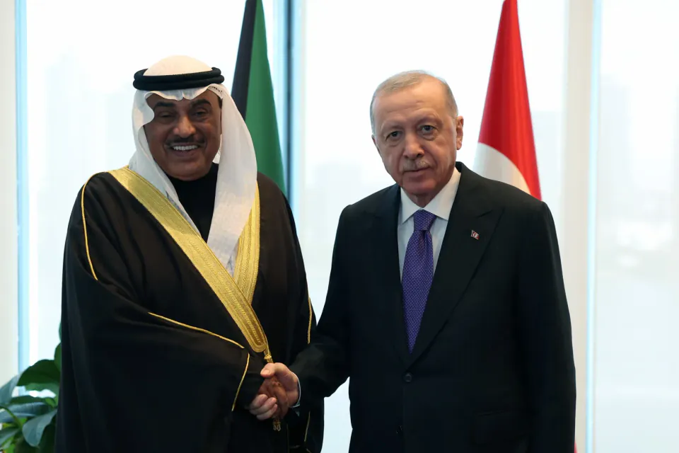 Erdoğan, Kuveyt Veliaht Prensi Al-Sabah ile New York'ta görüştü: Gazze ve ikili işbirliği masada görseli
