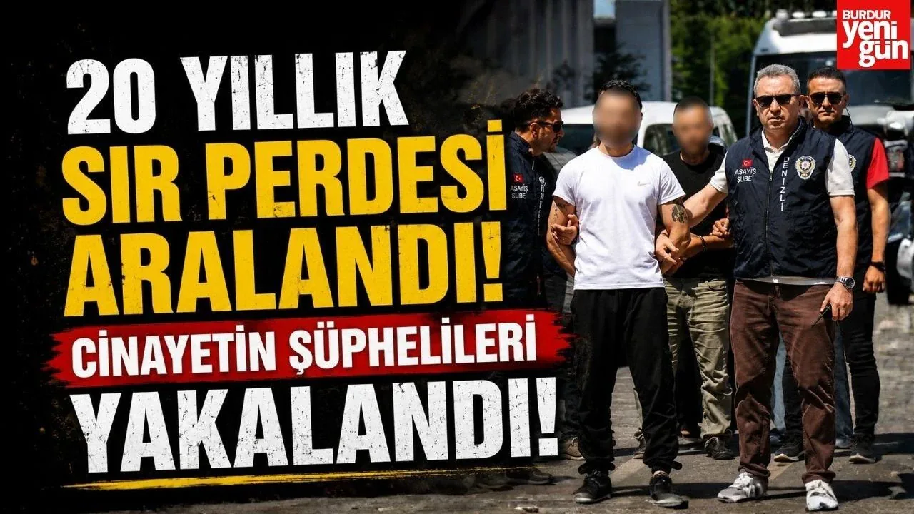Denizli'de 20 Yıllık Sır Çözüldü: Bakkal Cinayetinde 4 Şüpheli Yakalandı Denizli'de 20 Yıllık Sır Çözüldü: Bakkal Cinayetinde 4 Şüpheli Yakalandı