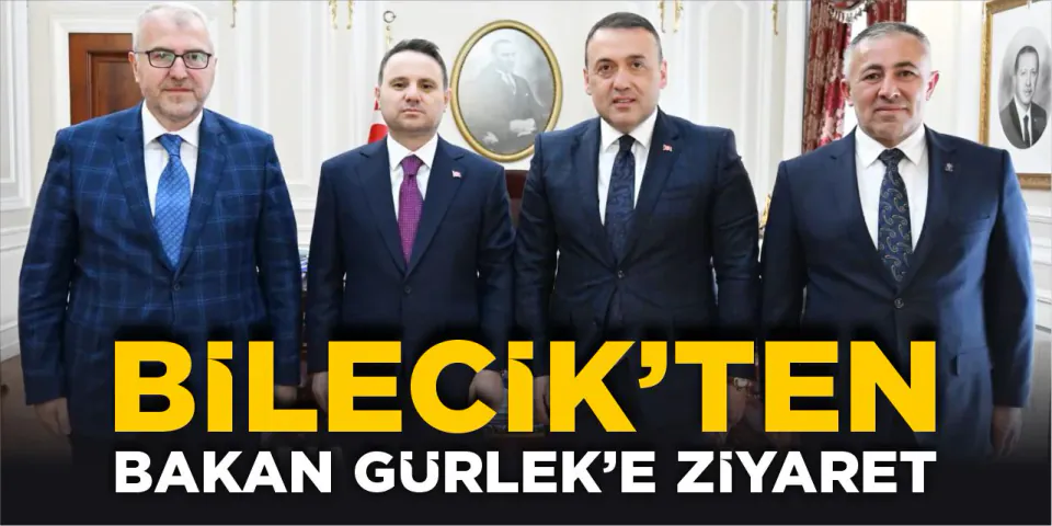 Bilecik Heyeti Adalet Bakanı Akın Gürlek ile Bir Araya Geldi görseli