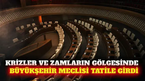 Antalya Büyükşehir Meclisi Ağustos Ayında Tatil Yapıyor