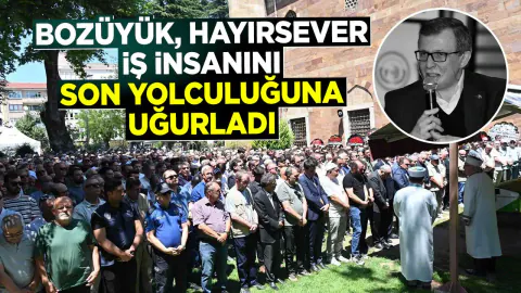 Bozüyük'ün Sevilen İsmi Osman Tekeli Son Yolculuğuna Uğurlandı
