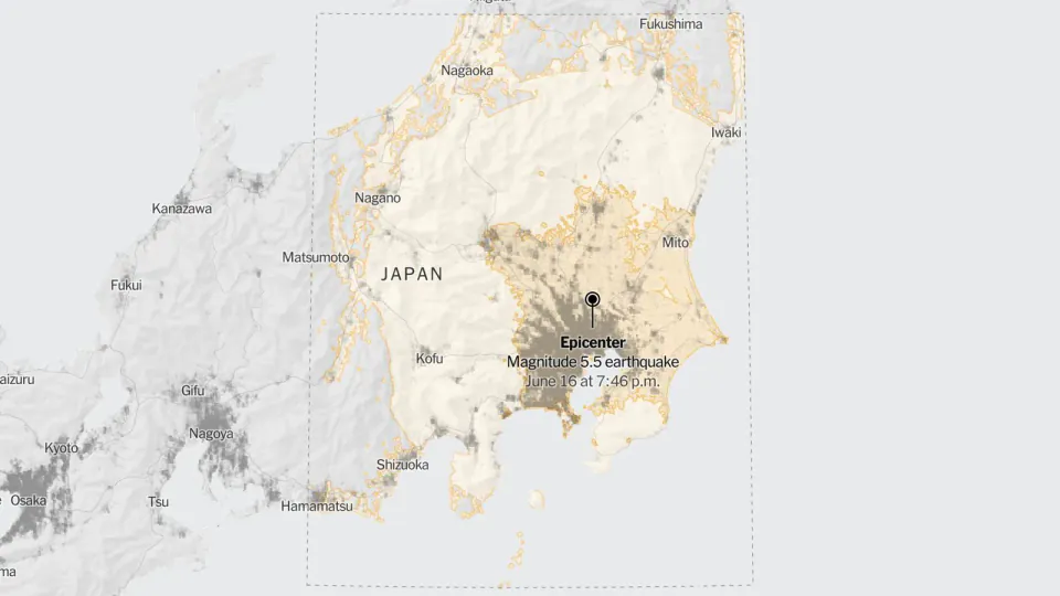 Japonya'da Korkutan Deprem: Noda Yakınlarında 5.5 Büyüklüğünde Sarsıntı! görseli