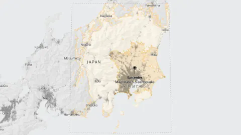 Japonya'da Korkutan Deprem: Noda Yakınlarında 5.5 Büyüklüğünde Sarsıntı!