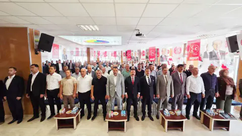 MHP Boğazlıyan İlçe Başkanlığı'nda Ergün Yazgan Dönemi Başladı