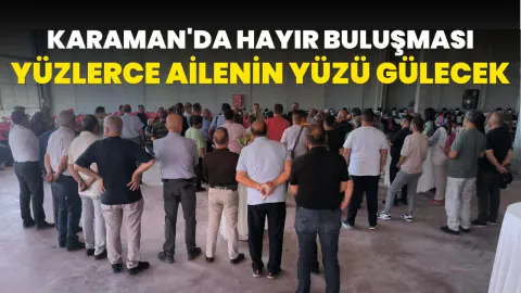 Karaman'da Engelli Vatandaşlara Avrupa'dan Gelen Destek Dağıtımı Başladı