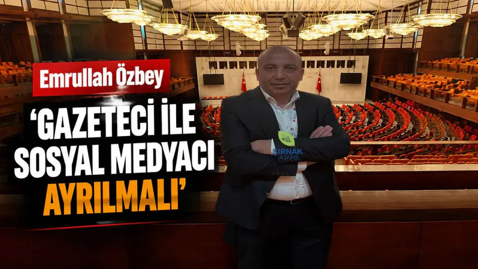Emrullah Özbey'den Sosyal Medya ve Gazetecilik İçin Sert Eleştiri görseli