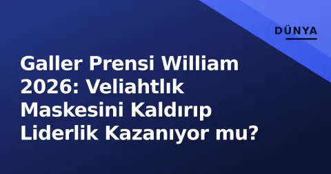 Galler Prensi William 2026: Veliahtlık Maskesini Kaldırıp Liderlik Kazanıyor mu?