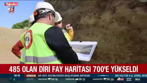 MTA Türkiye Diri Fay Haritası'nı güncelledi: Toplam sayı 700'e yükseldi