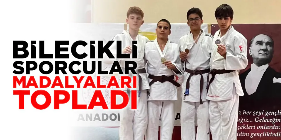 Bilecikli Judocular Anadolu Yıldızlar Ligi'nde Madalya Deposu Oldu görseli