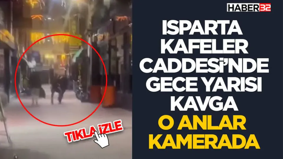 Isparta Kafeler Caddesi'nde Gerginlik: İki Kadın Birbirine Girdi görseli