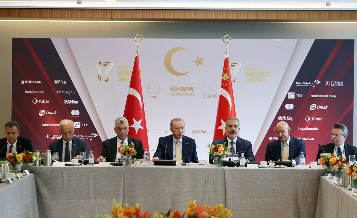 Türk Yatırım Konferansı'nda Sektörel Yuvarlak Masa Buluşması Türk Yatırım Konferansı'nda Sektörel Yuvarlak Masa Buluşması
