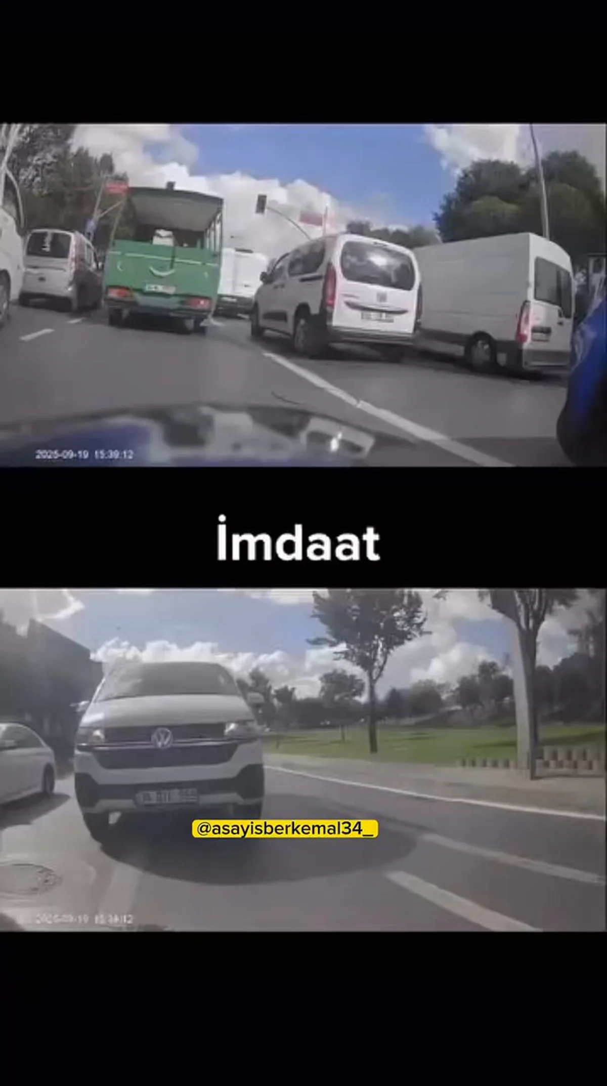 İstanbul'da Motosiklet Sürücüsü ve Kadın Sürücü Arasında Gergin Olay İstanbul'da Motosiklet Sürücüsü ve Kadın Sürücü Arasında Gergin Olay