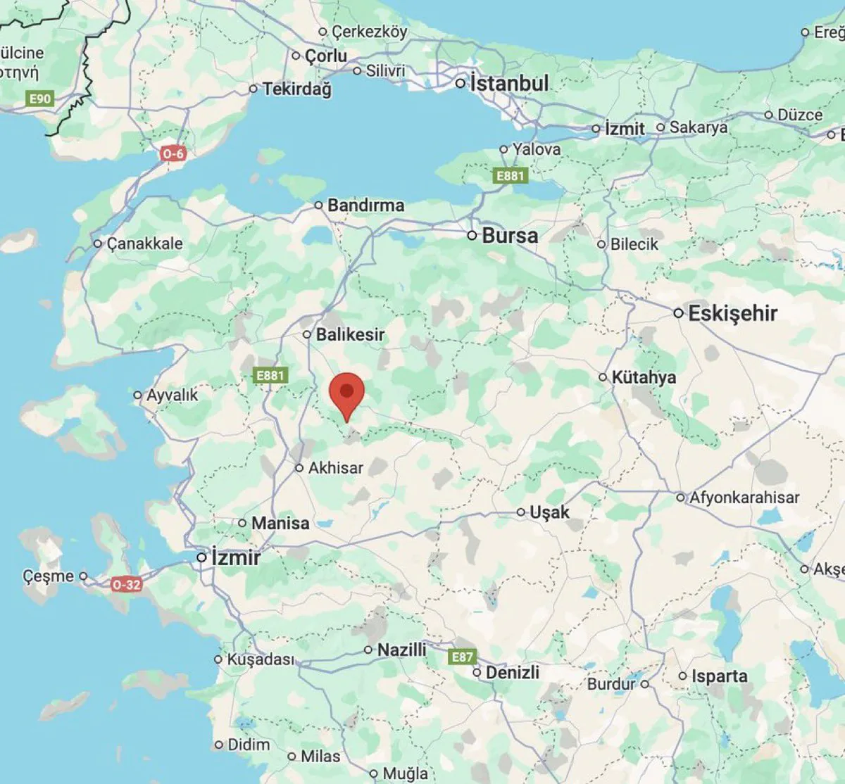 Balıkesir'de 4.7 Büyüklüğünde Deprem Balıkesir'de 4.7 Büyüklüğünde Deprem