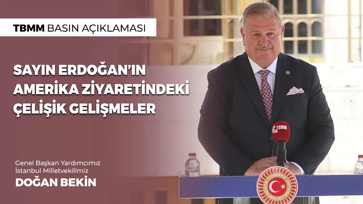 Yeniden Refah Partisi'nden Erdoğan'ın Amerika Ziyaretine Eleştiri Yeniden Refah Partisi'nden Erdoğan'ın Amerika Ziyaretine Eleştiri