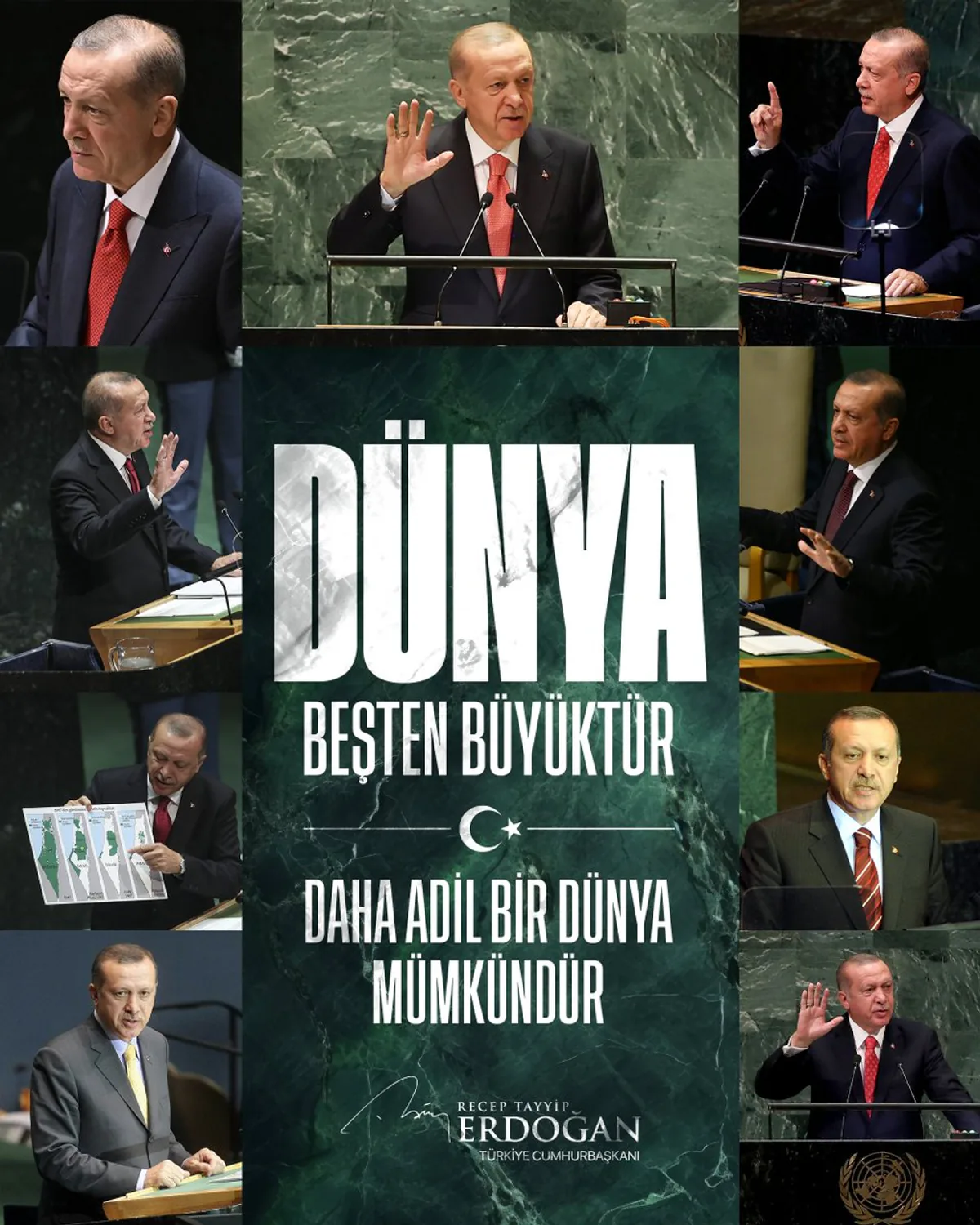 Cumhurbaşkanı Erdoğan, Birleşmiş Milletler Genel Kurulu'nda Adaletsizliğe Karşı Durmaya Devam Edecek Cumhurbaşkanı Erdoğan, Birleşmiş Milletler Genel Kurulu'nda Adaletsizliğe Karşı Durmaya Devam Edecek