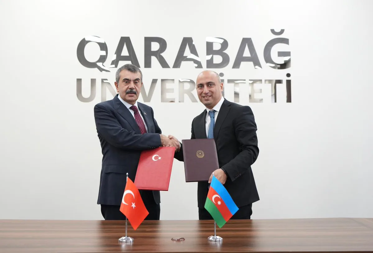 Türkiye ve Azerbaycan Eğitimde İş Birliğini Artırıyor Türkiye ve Azerbaycan Eğitimde İş Birliğini Artırıyor