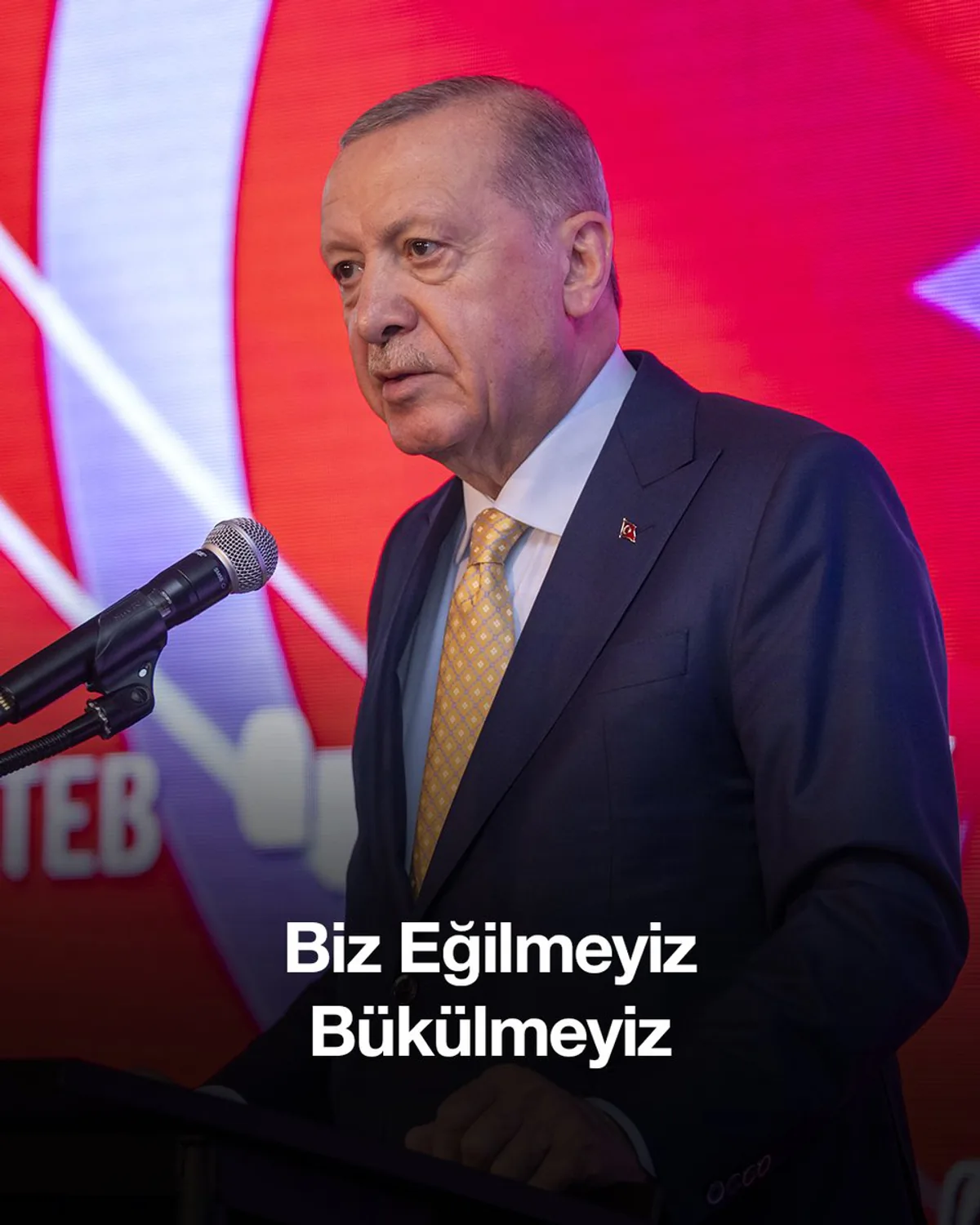 Cumhurbaşkanı Erdoğan: Türkiye Zulme Rıza Göstermeyecek Cumhurbaşkanı Erdoğan: Türkiye Zulme Rıza Göstermeyecek