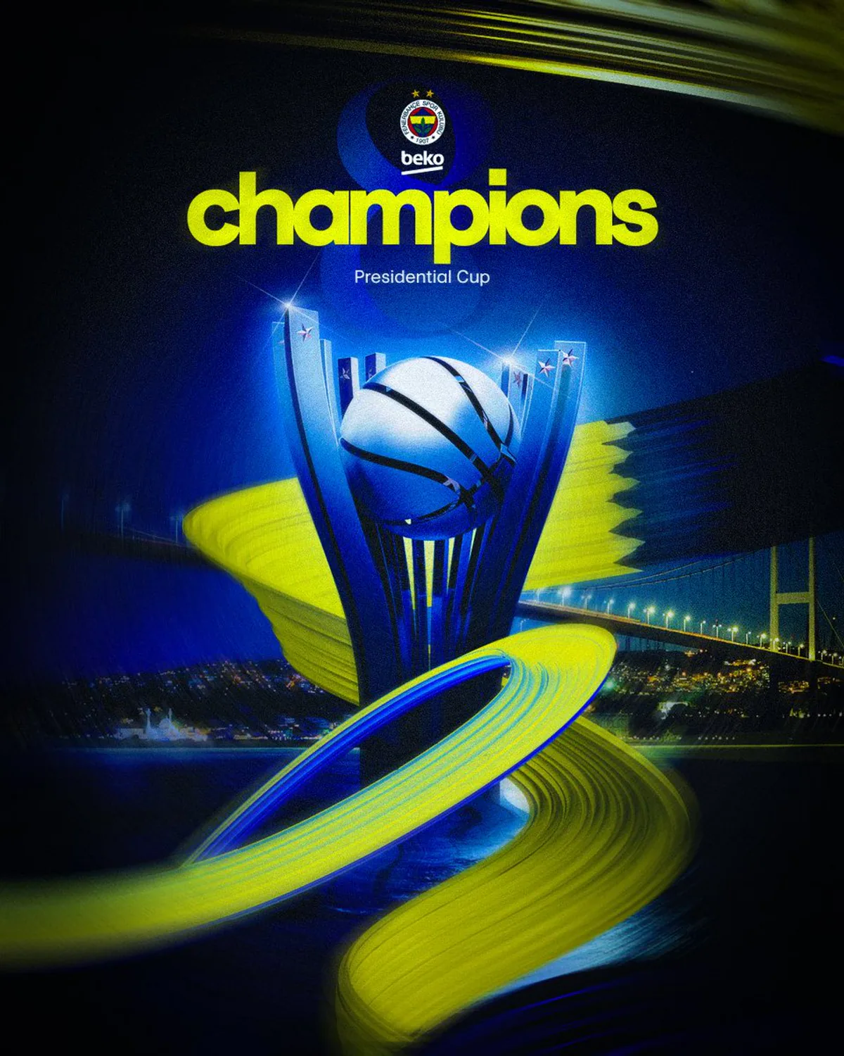 Fenerbahçe Beko, Cumhurbaşkanlığı Kupası'nı Kazandı Fenerbahçe Beko, Cumhurbaşkanlığı Kupası'nı Kazandı