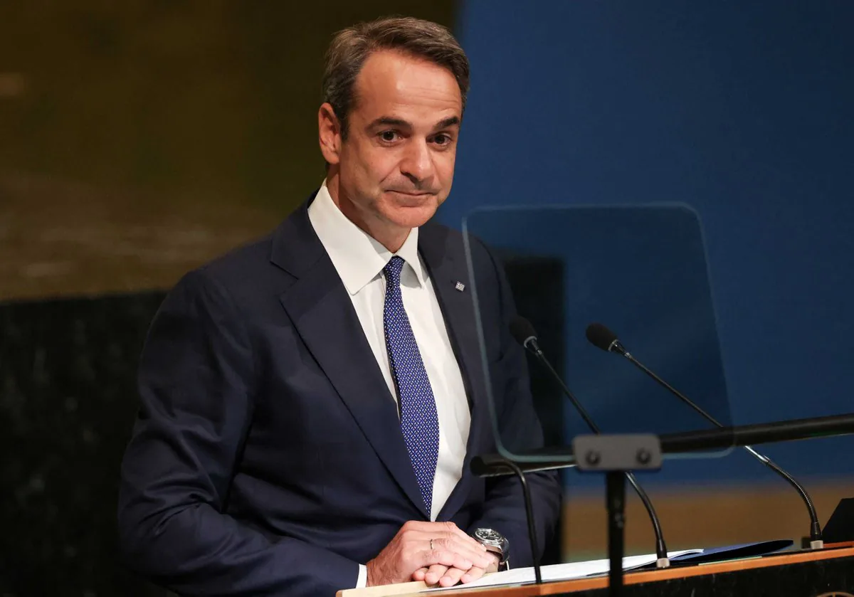 Yunanistan Başbakanı Miçotakis'ten Türkiye Açıklaması Yunanistan Başbakanı Miçotakis'ten Türkiye Açıklaması