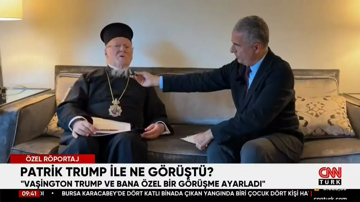 Fener Rum Patriği Bartolomeos, ABD Başkanı'na Türkiye'yi Şikayet Etti İddiasına Açıklık Getirdi Fener Rum Patriği Bartolomeos, ABD Başkanı'na Türkiye'yi Şikayet Etti İddiasına Açıklık Getirdi