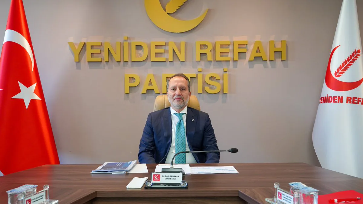 Yeniden Refah Partisi'nde MYK Toplantısı Başladı Yeniden Refah Partisi'nde MYK Toplantısı Başladı