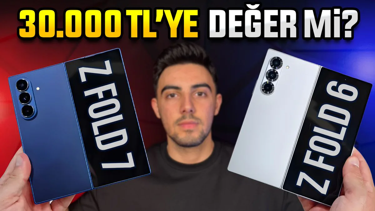 Samsung Galaxy Z Fold 7 ve Z Fold 6 Karşılaştırması: Değer mi? Samsung Galaxy Z Fold 7 ve Z Fold 6 Karşılaştırması: Değer mi?
