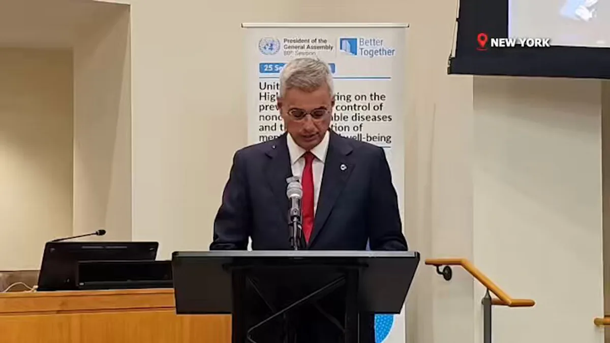 Sağlık Bakanı Memişoğlu, BM Genel Kurulu'nda Sağlık Hakkı Meselesini Vurguladı Sağlık Bakanı Memişoğlu, BM Genel Kurulu'nda Sağlık Hakkı Meselesini Vurguladı