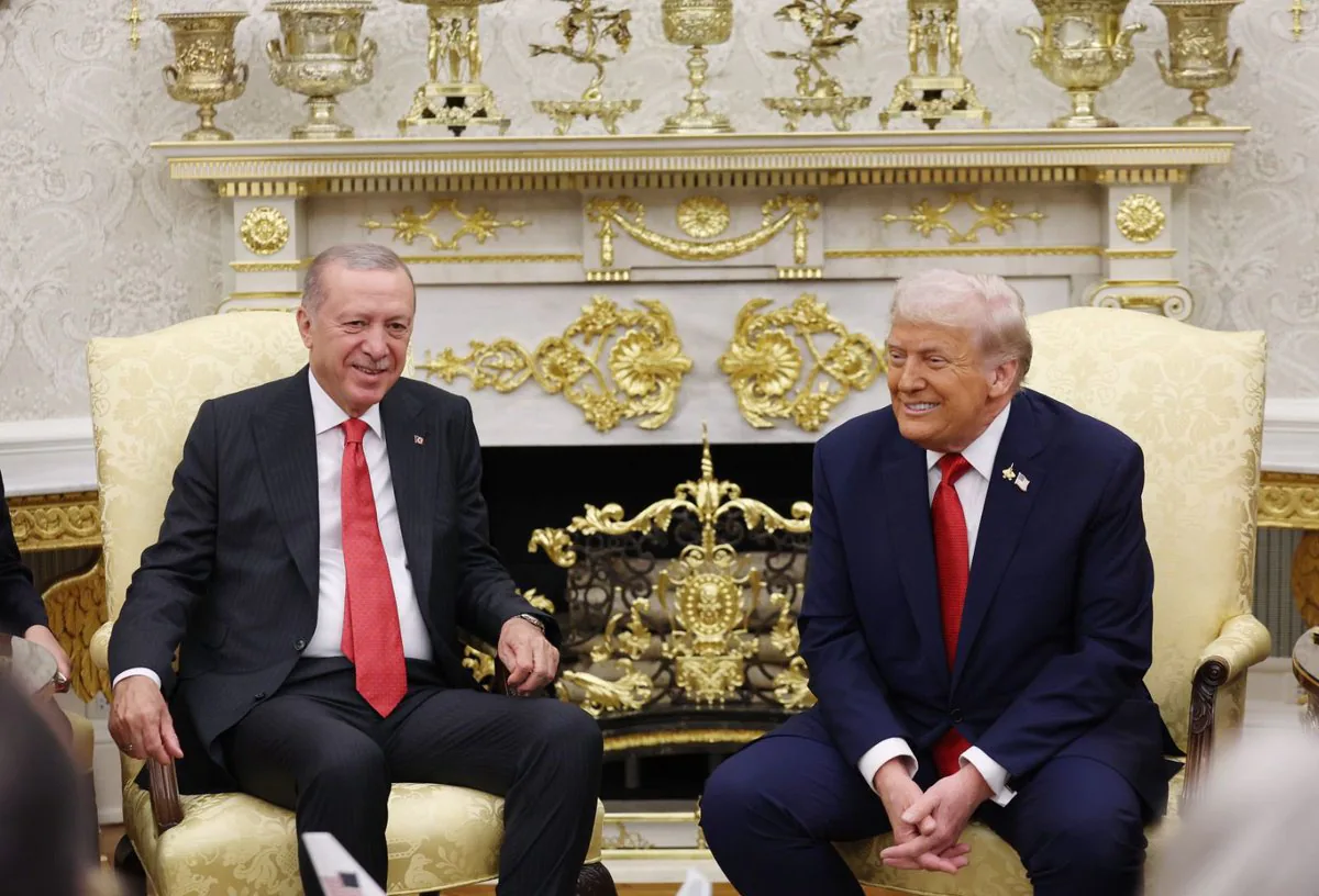 Erdoğan ve Trump Beyaz Saray'da Buluştu Erdoğan ve Trump Beyaz Saray'da Buluştu