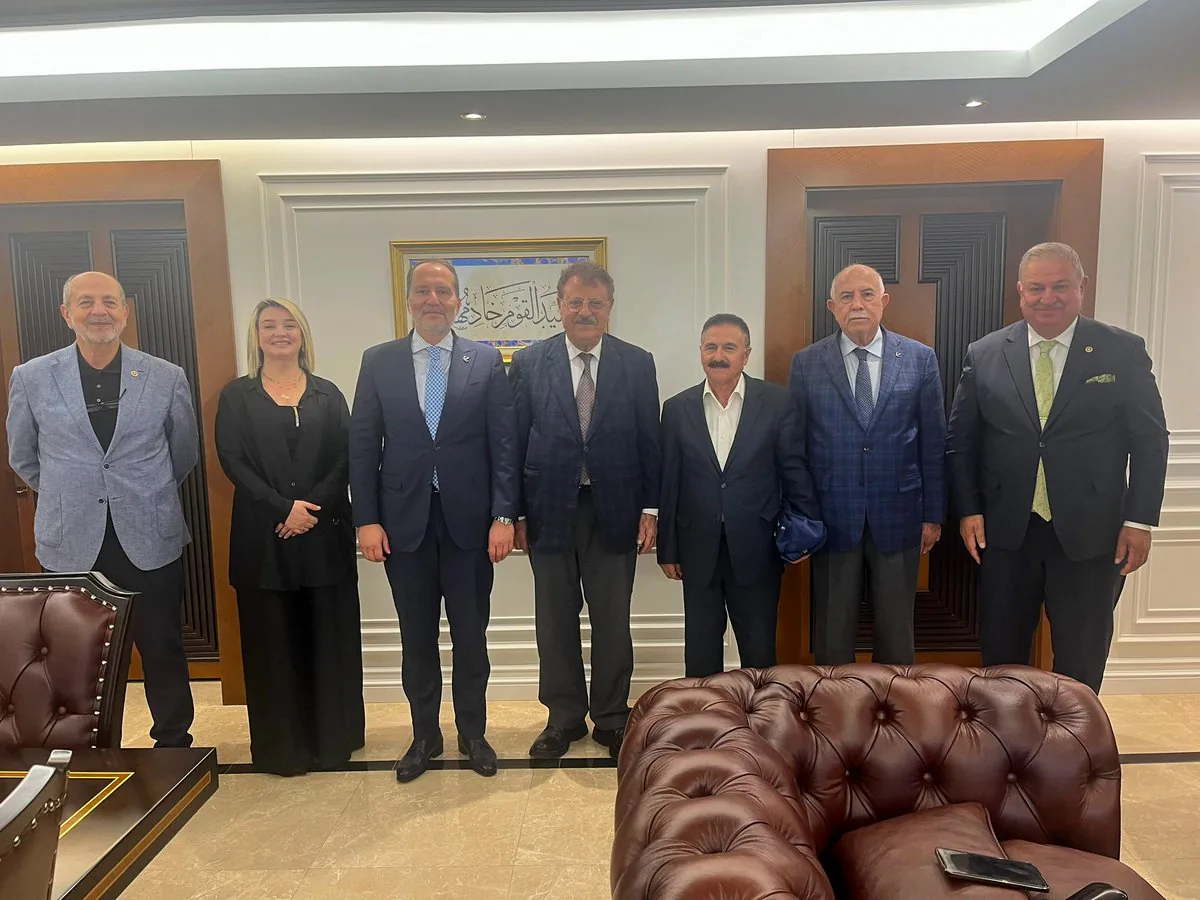 Yeniden Refah Partisi'nde Ziyaret Yeniden Refah Partisi'nde Ziyaret
