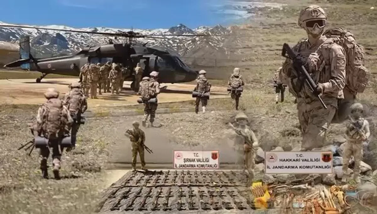 Terör Örgütlerine Darbe: Türkiye'de 6 Ayda 144 Mağara İmha Edildi, 18 Terörist Teslim Oldu Terör Örgütlerine Darbe: Türkiye'de 6 Ayda 144 Mağara İmha Edildi, 18 Terörist Teslim Oldu