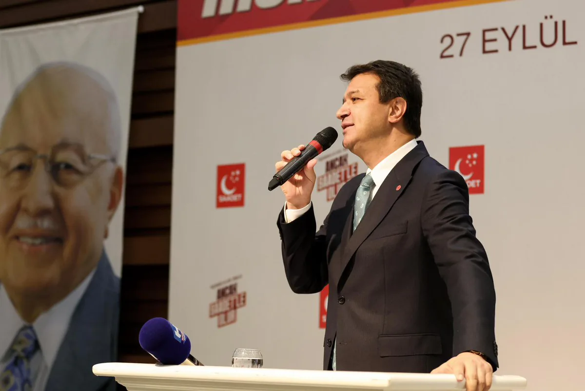 Saadet Partisi Genel Başkanı Arıkan, İstanbul Muhtarlarla Buluştu Saadet Partisi Genel Başkanı Arıkan, İstanbul Muhtarlarla Buluştu