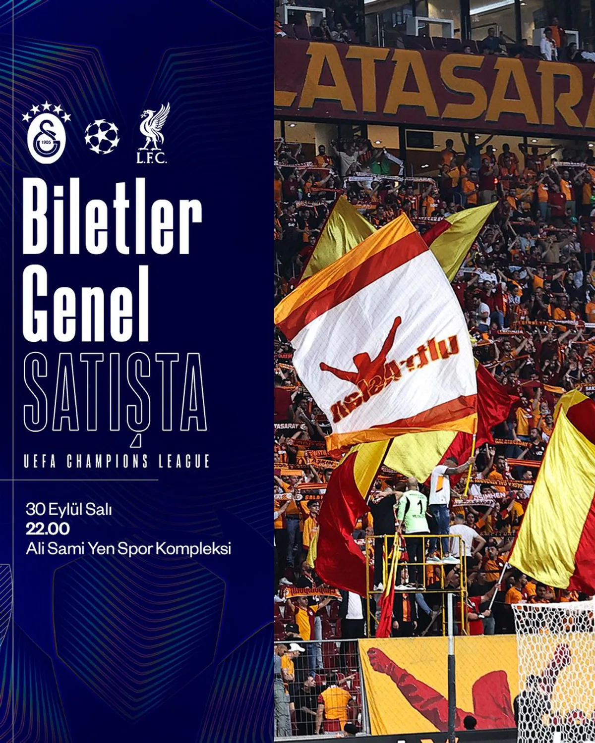 Galatasaray, Liverpool Maçı Biletlerini Geniş Kitlelere Yönelik Satışa Sunuyor Galatasaray, Liverpool Maçı Biletlerini Geniş Kitlelere Yönelik Satışa Sunuyor