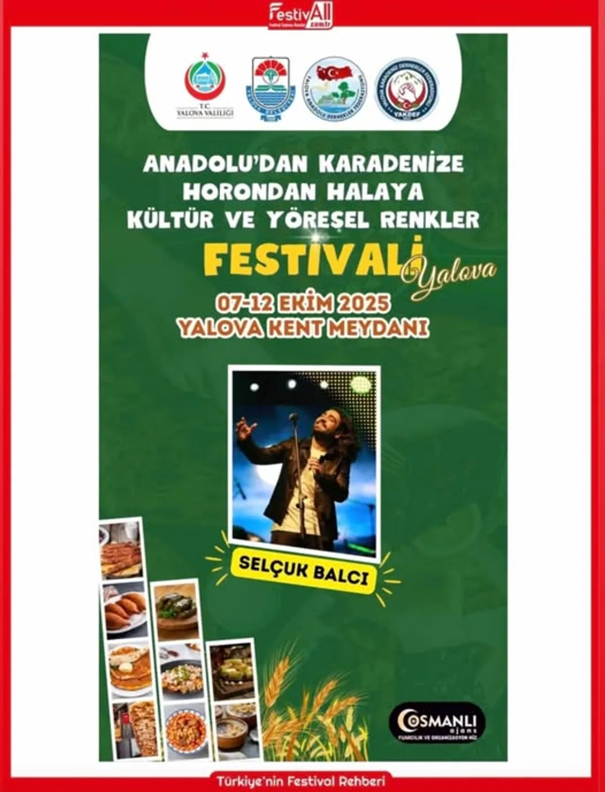 Yalova'da Anadolu ve Karadeniz Kültür Festivali Başlıyor Yalova'da Anadolu ve Karadeniz Kültür Festivali Başlıyor