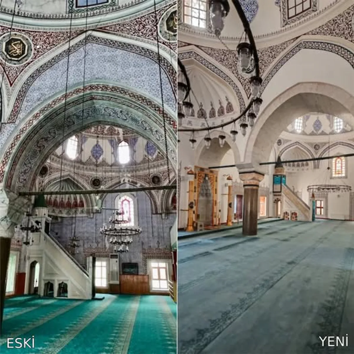 Haseki Hürrem Sultan Camii'nin Restorasyon Çalışmaları Tamamlandı Haseki Hürrem Sultan Camii'nin Restorasyon Çalışmaları Tamamlandı