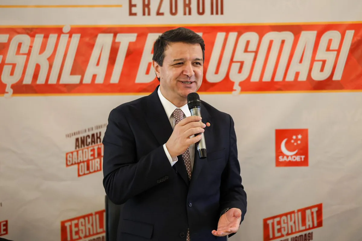 Saadet Partisi Genel Başkanı Mahmut Arıkan Erzurum'da Teşkilat Mensuplarıyla Buluştu Saadet Partisi Genel Başkanı Mahmut Arıkan Erzurum'da Teşkilat Mensuplarıyla Buluştu