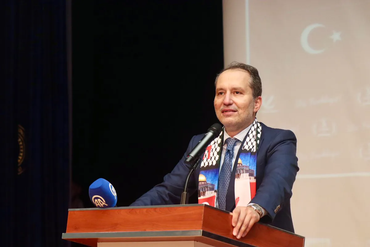 Yeniden Refah Partisi'nin Hatay 3. Olağan İl Kongresi Coşkuyla Gerçekleşti Yeniden Refah Partisi'nin Hatay 3. Olağan İl Kongresi Coşkuyla Gerçekleşti