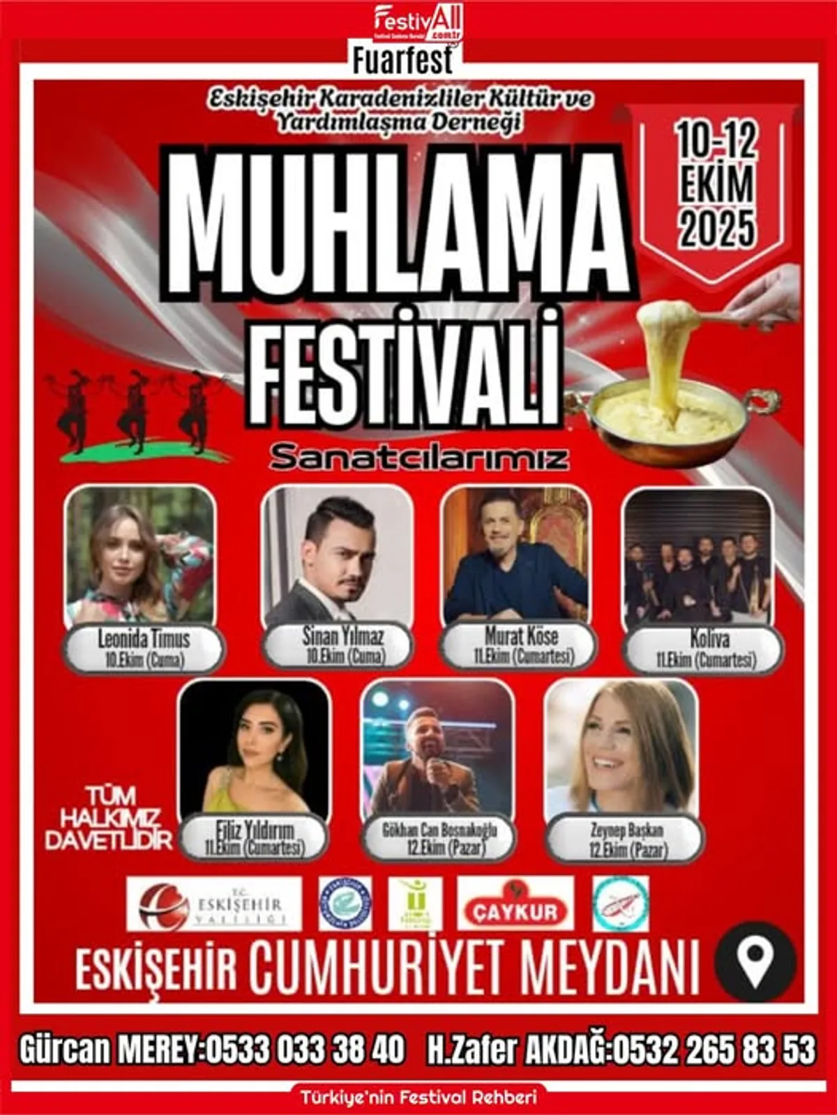 Eskişehir'de Muhlama Festivali: Üç Günlük Karadeniz Coşkusu Eskişehir'de Muhlama Festivali: Üç Günlük Karadeniz Coşkusu