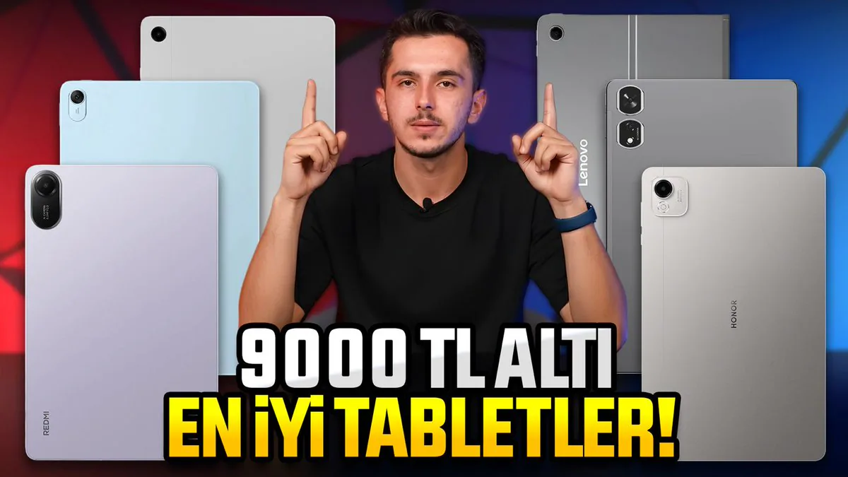 9.000 TL Altına Alınabilecek En İyi 6 Tablet Modeli 9.000 TL Altına Alınabilecek En İyi 6 Tablet Modeli