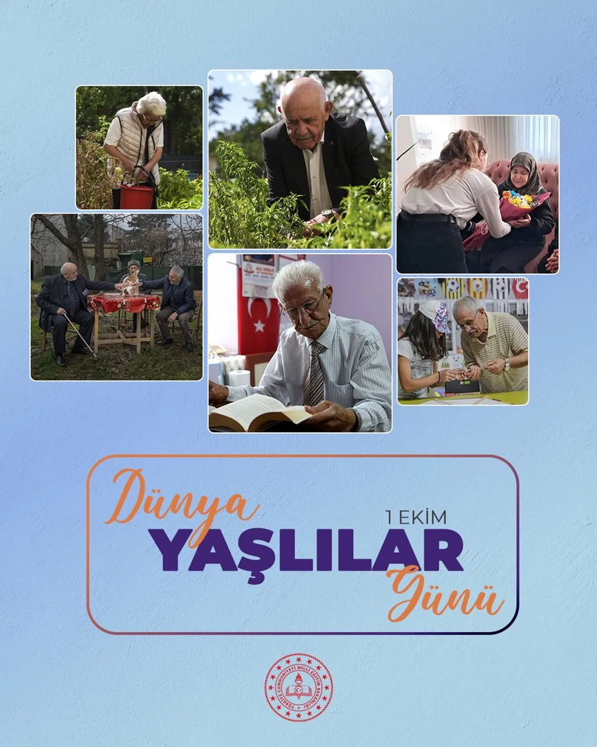Dünya Yaşlılar Günü'nde Bilge Çınarlara Şükran Dünya Yaşlılar Günü'nde Bilge Çınarlara Şükran