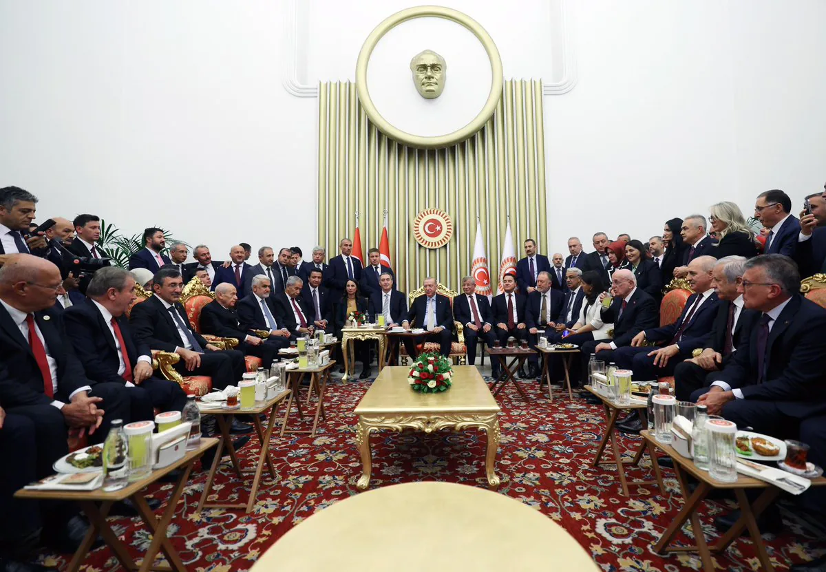 Recep Tayyip Erdoğan TBMM Yeni Yasama Yılı Resepsiyonunda Recep Tayyip Erdoğan TBMM Yeni Yasama Yılı Resepsiyonunda